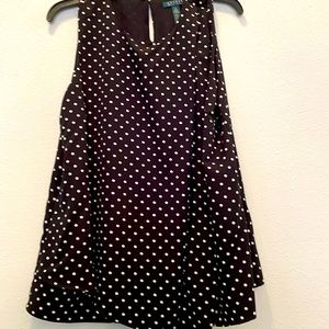 Ralph Lauren sleeveless top size 14. New